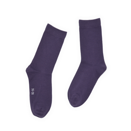 Everyday Crew Sock - Grape