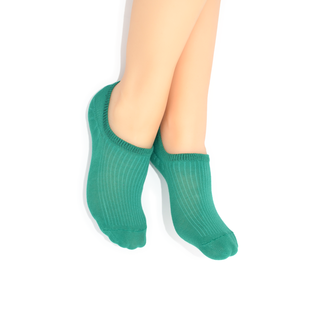 No Show Sock Emerald