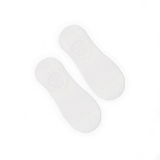 No Show Sock White