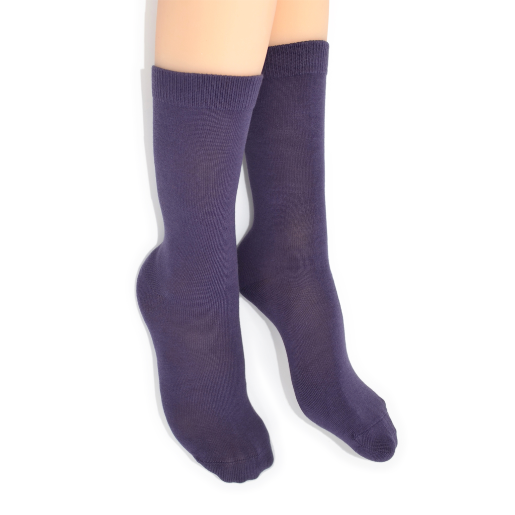 Everyday Crew Sock - Grape