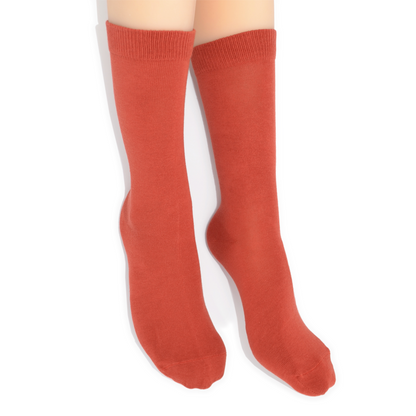 Everyday Crew Sock - Rust
