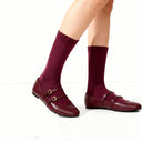 Alex Everyday Crew Sock - Wine