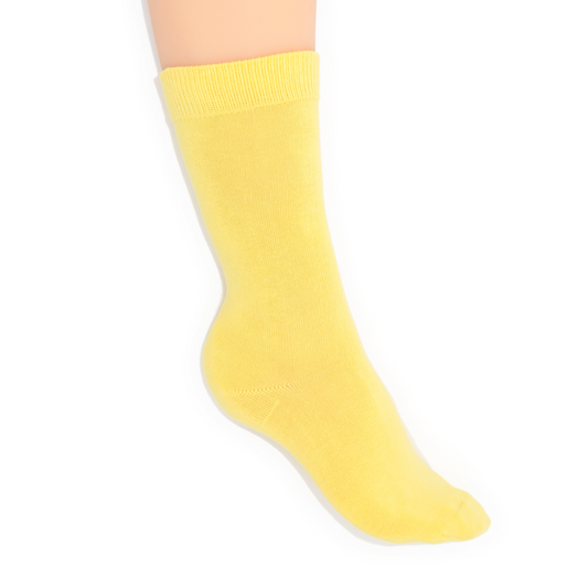 Everyday Crew Sock - Lemon
