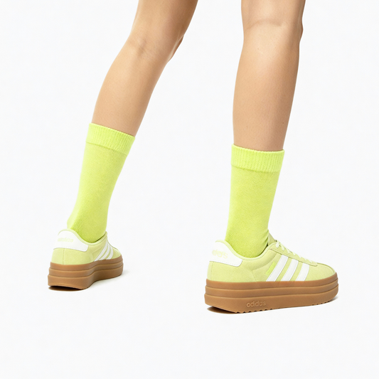 Everyday Crew Sock - Chartreuse