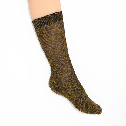 Brown textured sock on a white background