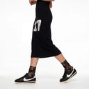 Erin Floral Lace Crew Sock - Black
