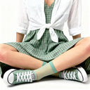 Jessica Sheer Lines Crew - Green
