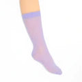 Lilac sock on a white background