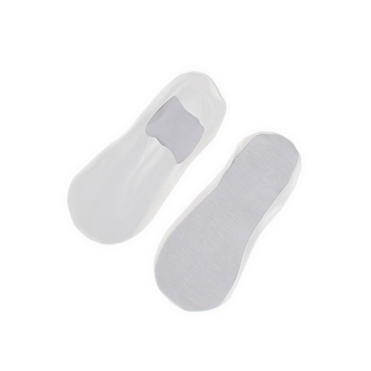 No Show Mesh Sock Cream