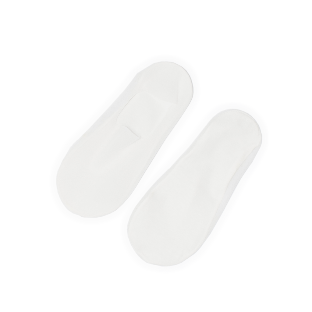 No Show Mesh Sock White