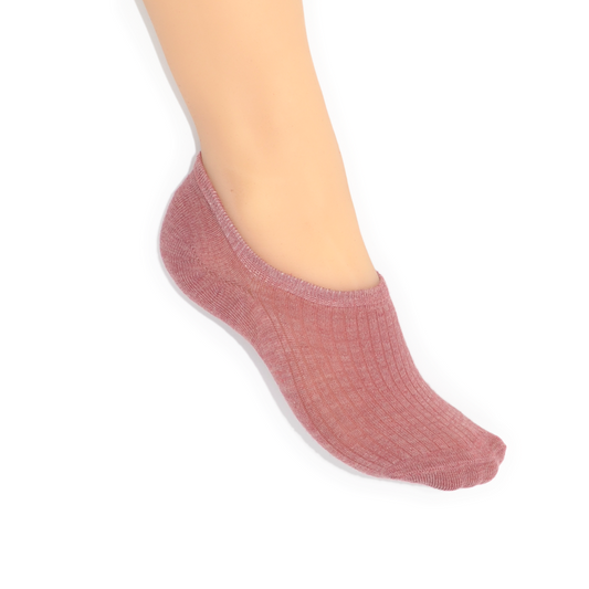 No Show Sock Rose Pink