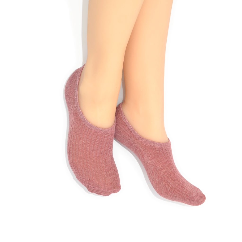 No Show Sock Rose Pink