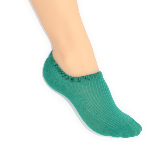 No Show Sock Emerald