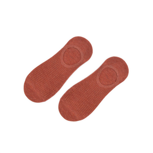 No Show Sock Rust