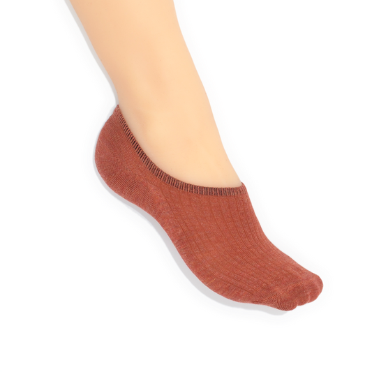 No Show Sock Rust