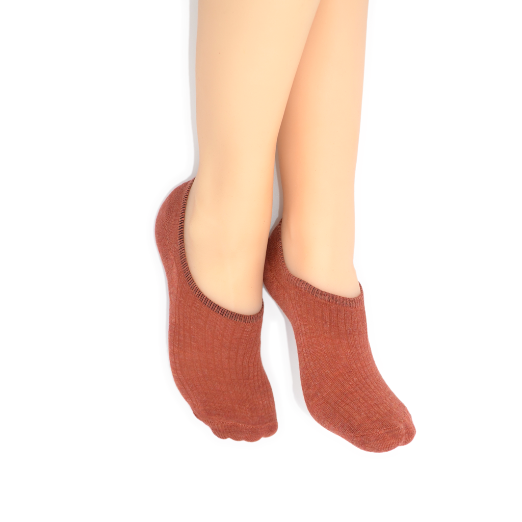 No Show Sock Rust