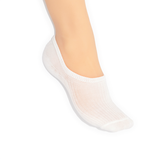 No Show Sock White