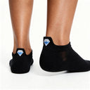 Sarah No Show Tab Sock - Black