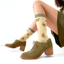 Daphne Rose Crew Socks
